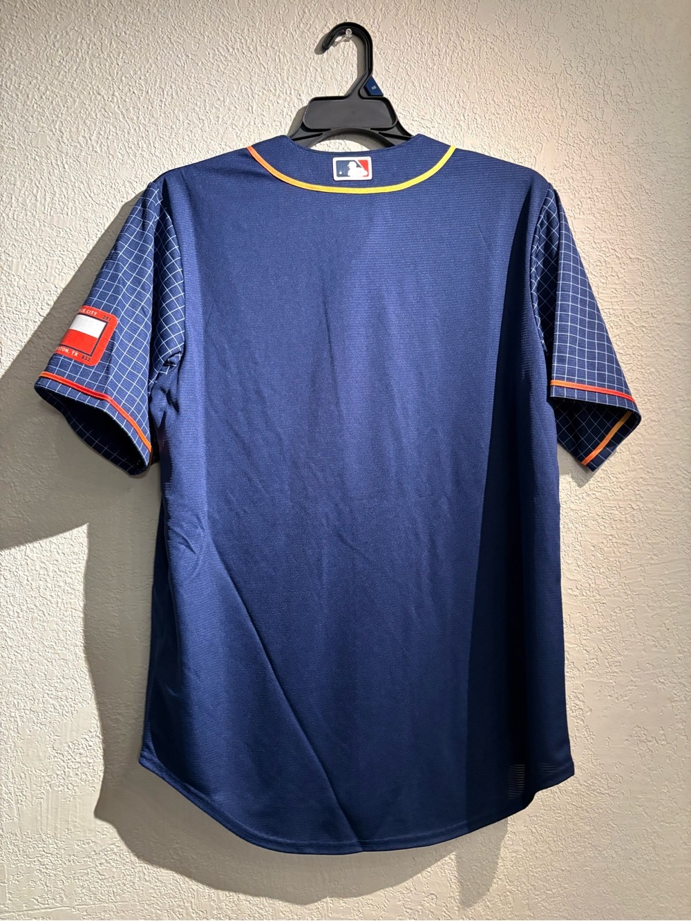 Nike Navy Jersey with Orange & Gold Accents - Picture 3 of 6